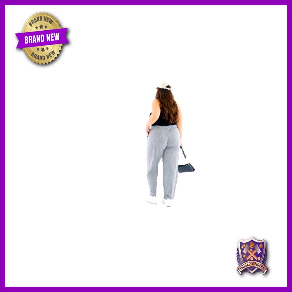 Plus Size Drawstring Yoga Pants With Pockets Wide… - image 7